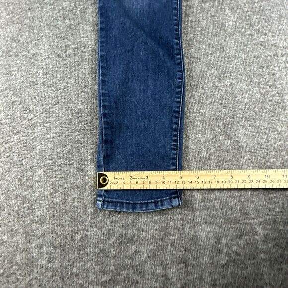 Juicy Couture Pull On Denim Leggings Womens Sz 6 28x29 Skinny Jeggings Mid Rise - Picture 10 of 11